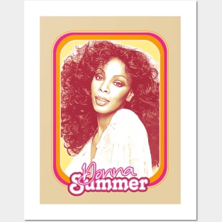 Donna Summer \/\/\/ Retro Style Fan Art Design Posters and Art